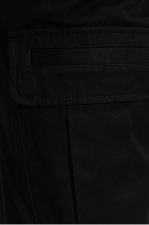 【関税&送料込】Diesel Pantalone P-Erseus In Misto Lana Pantaloni in misto lana con fibbia D Uomo | Nero | Diesel